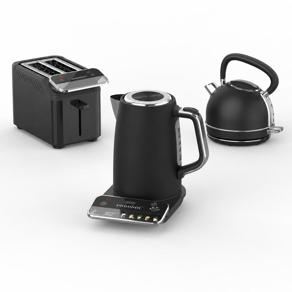 Cyber-inspired Kettle & Toaster